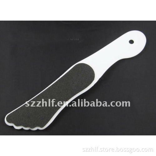 wooden sandpaper foot file